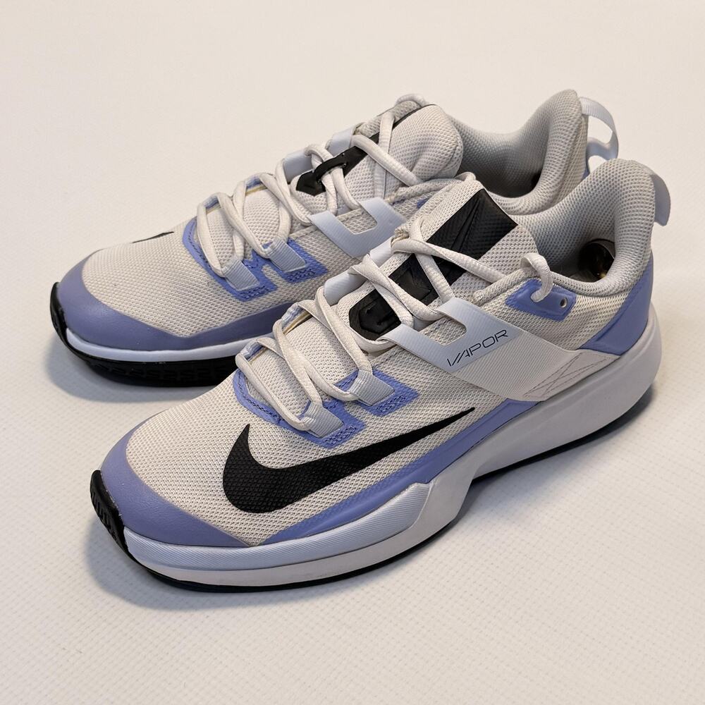 Nike Shoes Womens Size 8.5 White Purple Vapor Lite 2 Tennis Sneakers DC3431-500